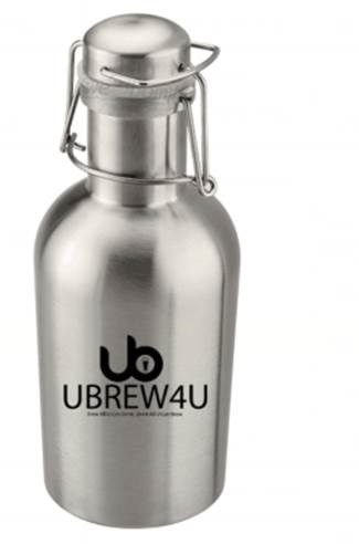 UBREW4U 2L Growler UBREW4U